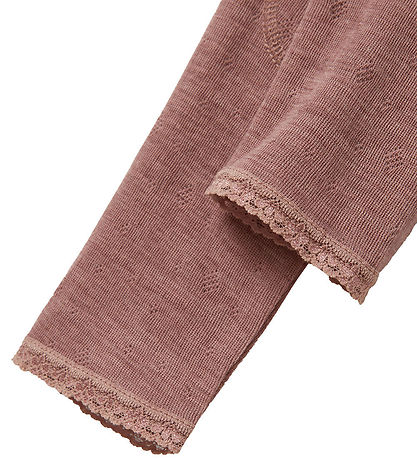 Name It Leggings - Wool - Noos - NmfWang - Antler