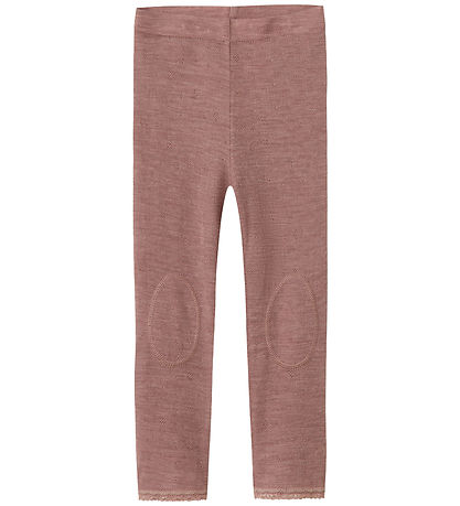 Name It Leggings - Wool - Noos - NmfWang - Antler