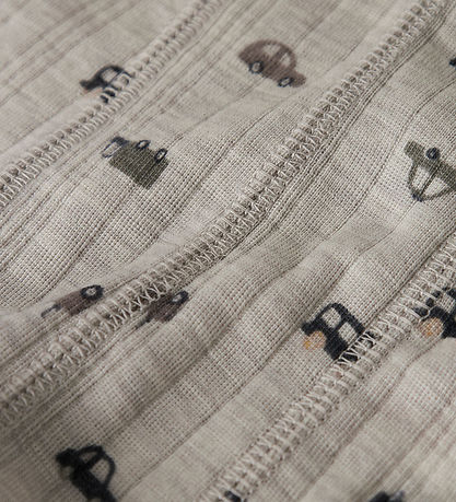 Name It Boxershorts - Wolle - NmmWang - Perlmutt Cloud/Small Car
