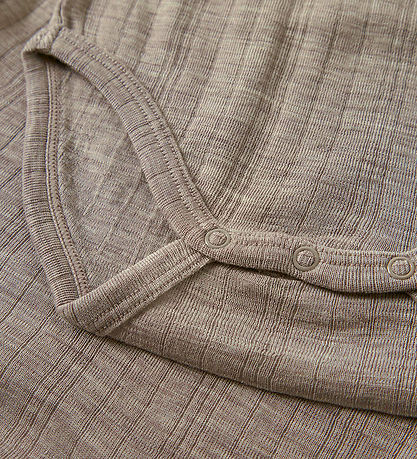 Name It Bodysuit l/s - Wool - NmmWang - Satellite