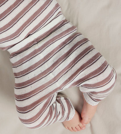 Name It Leggings - Wool - Noos - NbfWang - Antler/Snow White