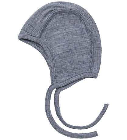 Name It Ungbarnahúfa - Ull - NbmWang - Folkstone Grey