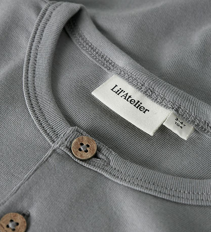 Lil' Atelier Bluse - NmmGayo - Ultimate Grey