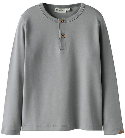 Lil' Atelier Bluse - NmmGayo - Ultimate Grey