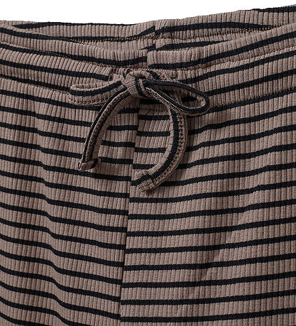 Sofie Schnoor Trousers - Rib - Abigale - Brown Striped
