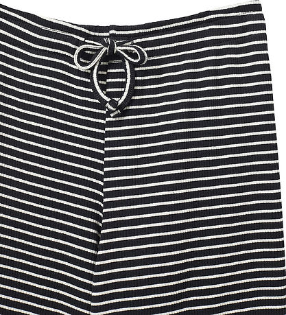 Sofie Schnoor Byxor - Rib - Abigale - Black Striped