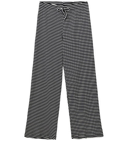 Sofie Schnoor Byxor - Rib - Abigale - Black Striped