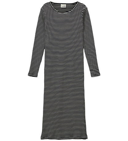 Sofie Schnoor Kleid - Rib - Facita - Black Striped