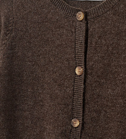 Sofie Schnoor Cardigan - Prjónað - Cisse - Brown Fudge