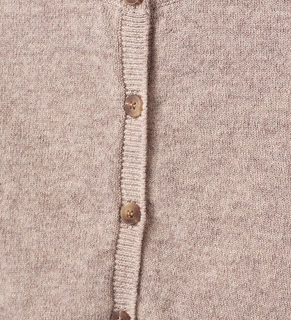 Sofie Schnoor Cardigan - Knitted - Wool - Cisse - Brown Melange