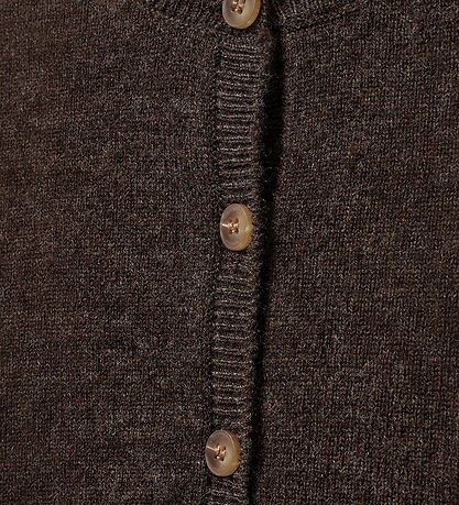 Sofie Schnoor Cardigan - Stickad - Cisse - Brown Fudge