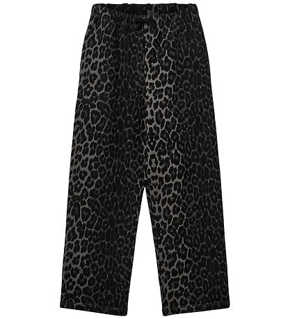 Sofie Schnoor Sweatpants - Gabby - Grey Leopard
