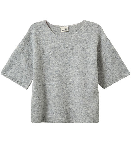 Sofie Schnoor T-shirt - Knitted - Cerin - Grey Melange