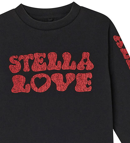 Stella McCartney Kids Bluse - Schwarz m. Rot