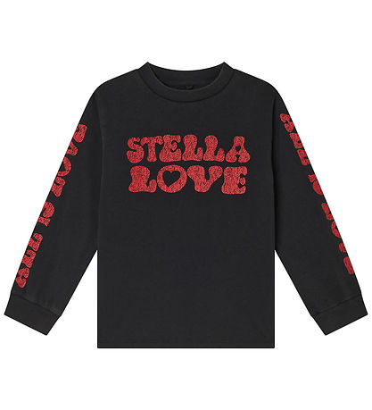 Stella McCartney Kids Bluse - Schwarz m. Rot