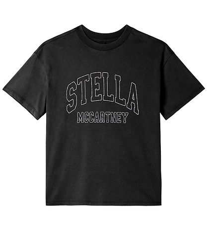 Stella McCartney Kids Stuttermabolur - Svart M. Prentað