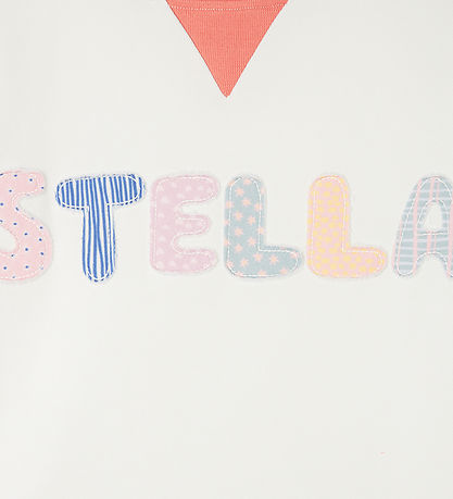 Stella McCartney Kids Peysa - Hvítt M. Pastel