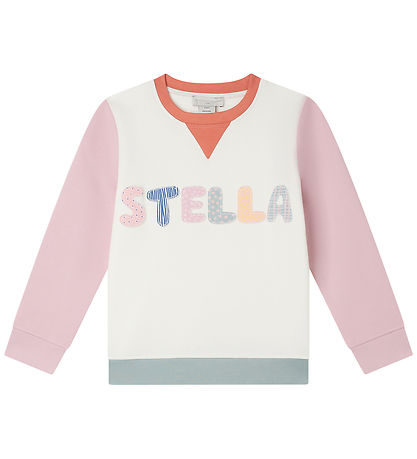 Stella McCartney Kids Peysa - Hvítt M. Pastel
