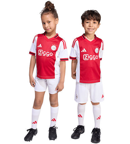 adidas Performance Fótboltabúningur - AJAX H Mini - Hvítt/Rautt