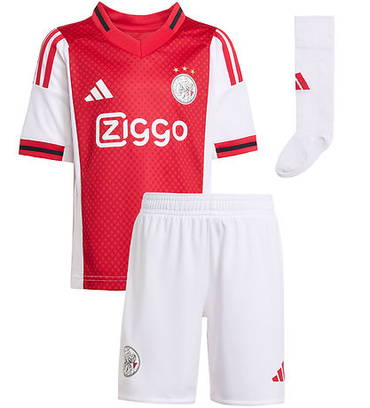 adidas Performance Fótboltabúningur - AJAX H Mini - Hvítt/Rautt