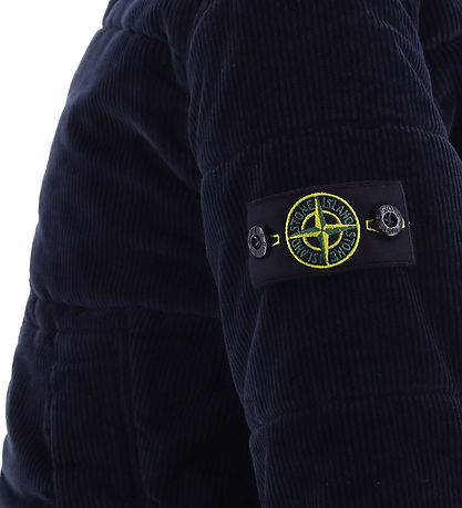Stone Island Jacket - Corduroy - Navy Blue