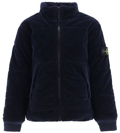 Stone Island Jacket - Corduroy - Navy Blue