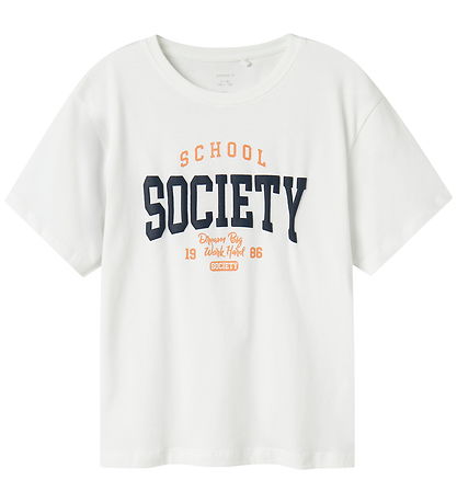 Name It T-Shirt - NkmLadon - Bright White