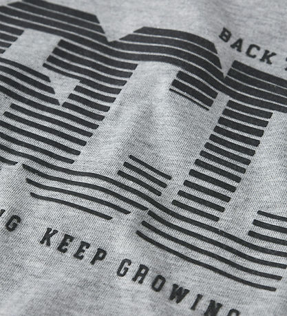 Name It T-Shirt - NkmLadon - Grey Melange