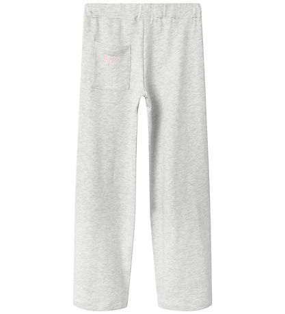 Name It Joggingbroek - NkfLiona - Light Grey Melange