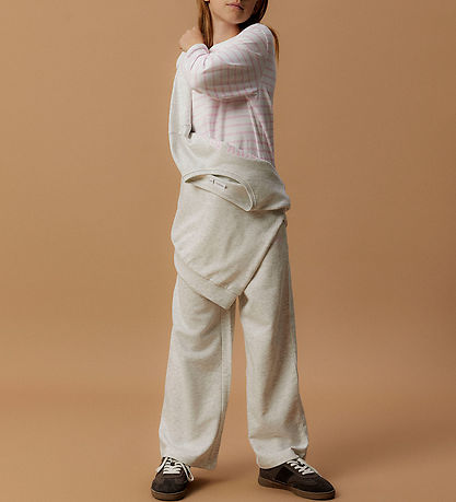 Name It Joggingbroek - NkfLiona - Light Grey Melange