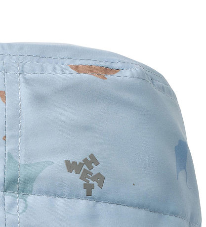 Wheat Bucket Hat - Tilo - Soft Blue Sea Life