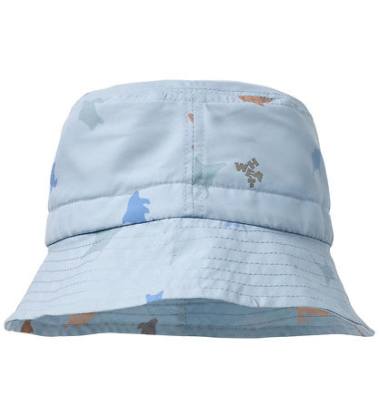 Wheat Bucket Hat - Tilo - Soft Blue Sea Life