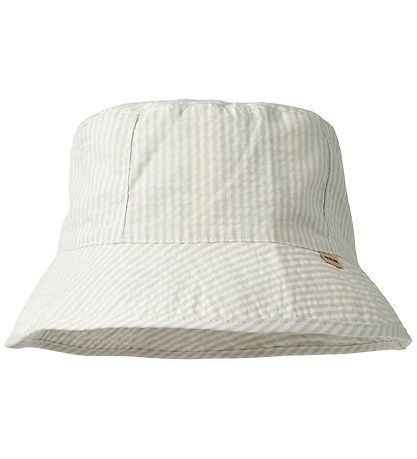 Wheat Bucket Hat - Alec - Summer Blue Stripe