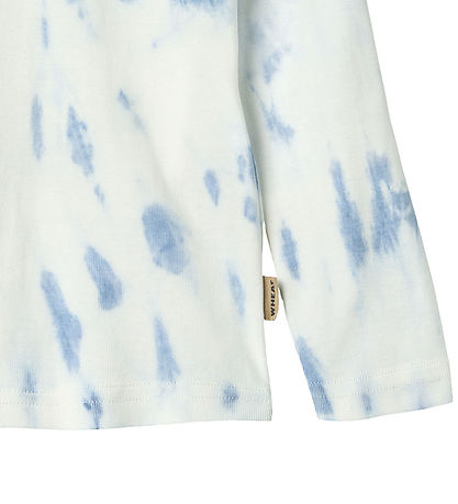 Wheat Bluse - Leibhöhe - Blue Tie Dye