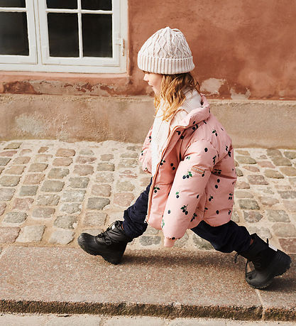 Liewood Beanie - Ezra w. Cables - Sandy