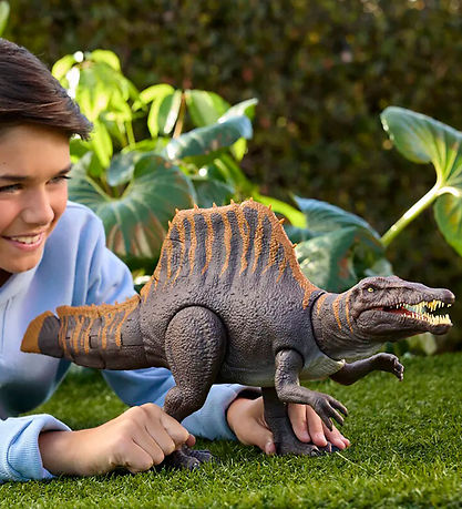 Jurassic World Leikfang - Endurfæðing Tail Thrasher - Spinosauru
