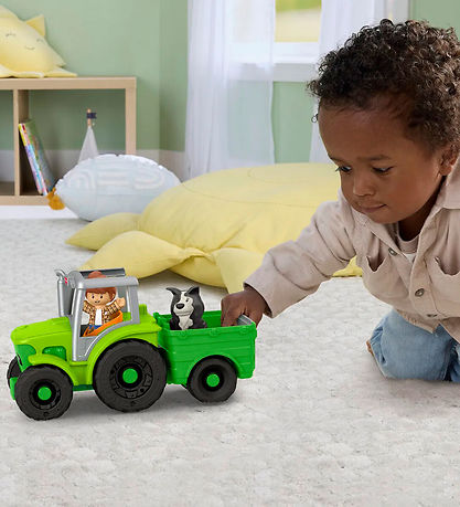 Fisher-Price Toys - Little People Push & Play Tractor