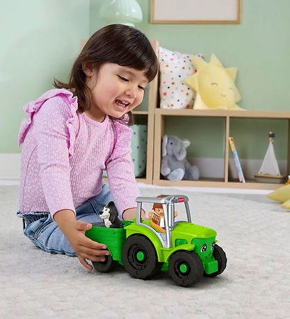 Fisher-Price Toys - Little People Push & Play Tractor