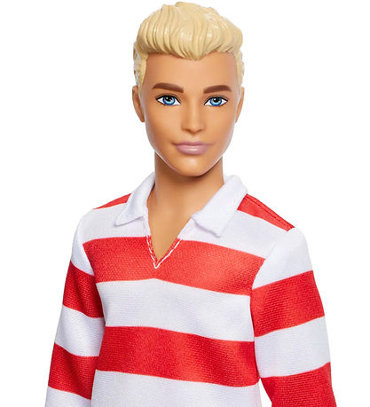 Barbie Puppe - Fashionista - Ken m. Rot & White Streifen