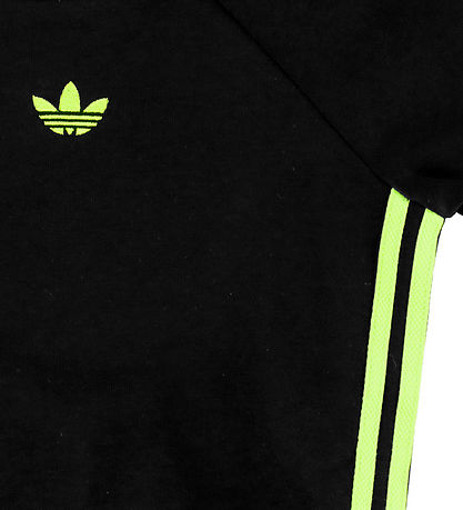 adidas Originals Sweat Set - Black/Signal Green