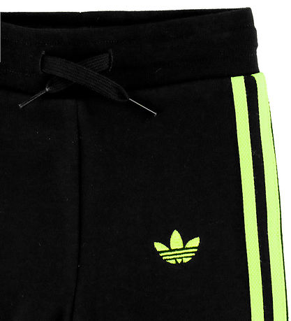 adidas Originals Sweat Set - Black/Signal Green