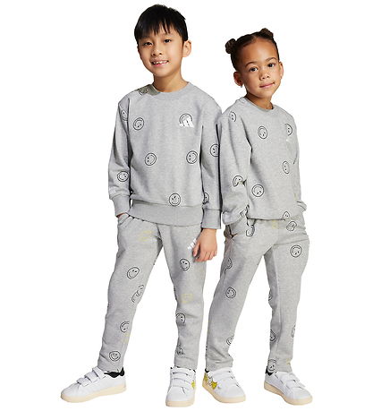 adidas Performance Sweat Set - LM SMI JOG - MGREYH/White
