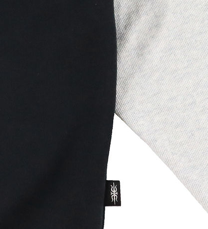 Quiksilver Sweatshirt - Openbar - Schwarz/Grau Meliert