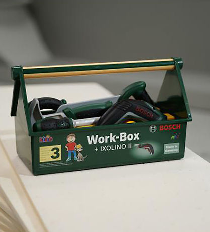 Bosch Mini Toolbox - w. Ixolino & 7 Parts