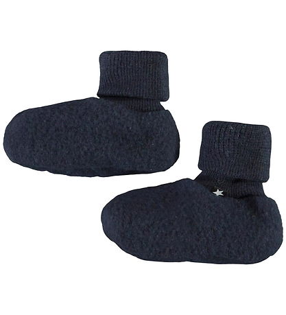 Molo Booties - Wool fleece - Umut - Dark Navy