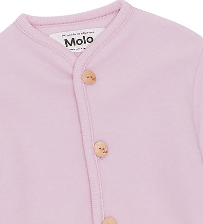 Molo Cardigan - Ullarflís - Umbra - Alpine Glow