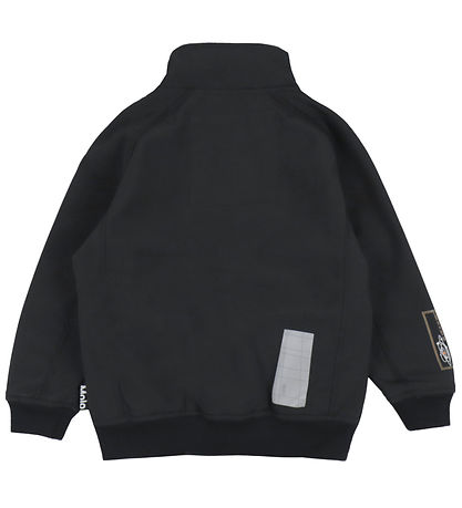 Molo Softshelljacka m. Fleece - Cloudy - Svart