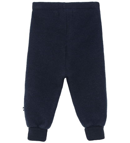 Molo Trousers - Wool fleece - Ulmer - Dark Navy