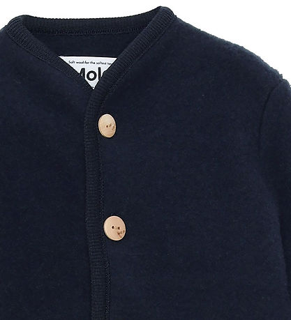 Molo Cardigan - Ullarflís - Umbra - Dark Dökkblátt