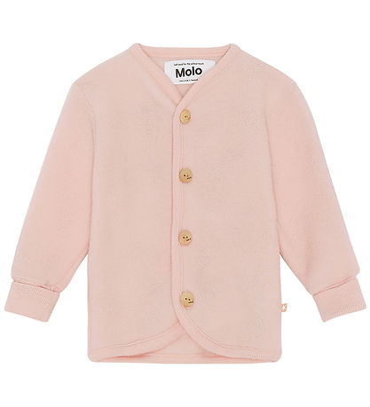 Molo Cardigan - Wool fleece - Umber - Wild Rose